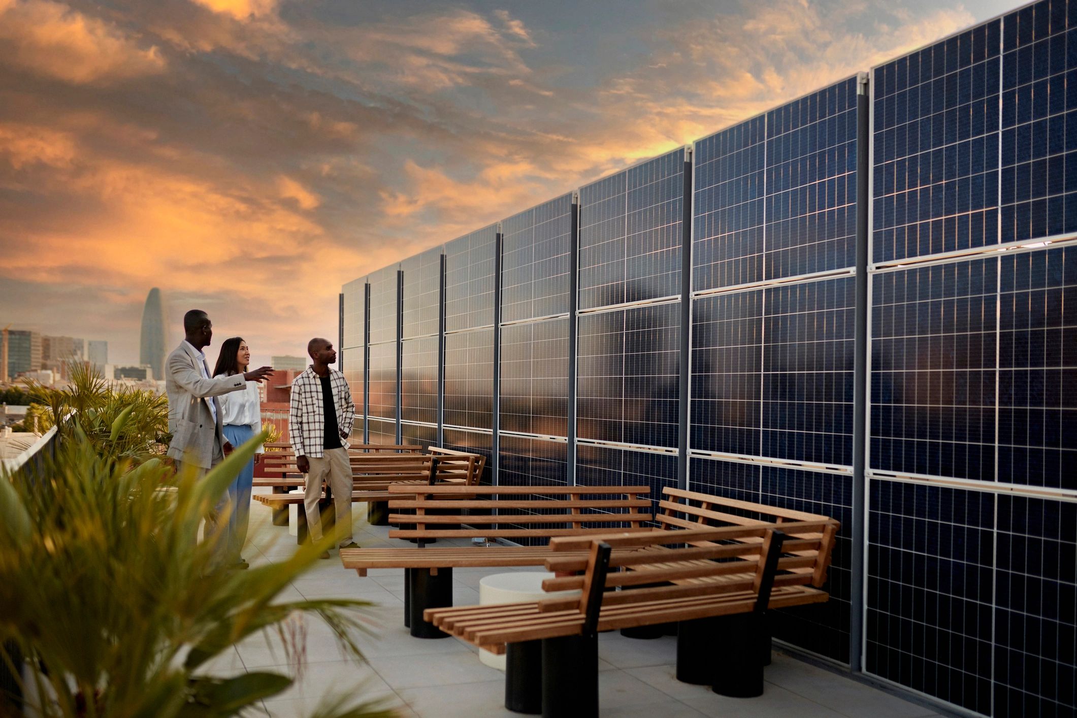 solar energy partnership business trade