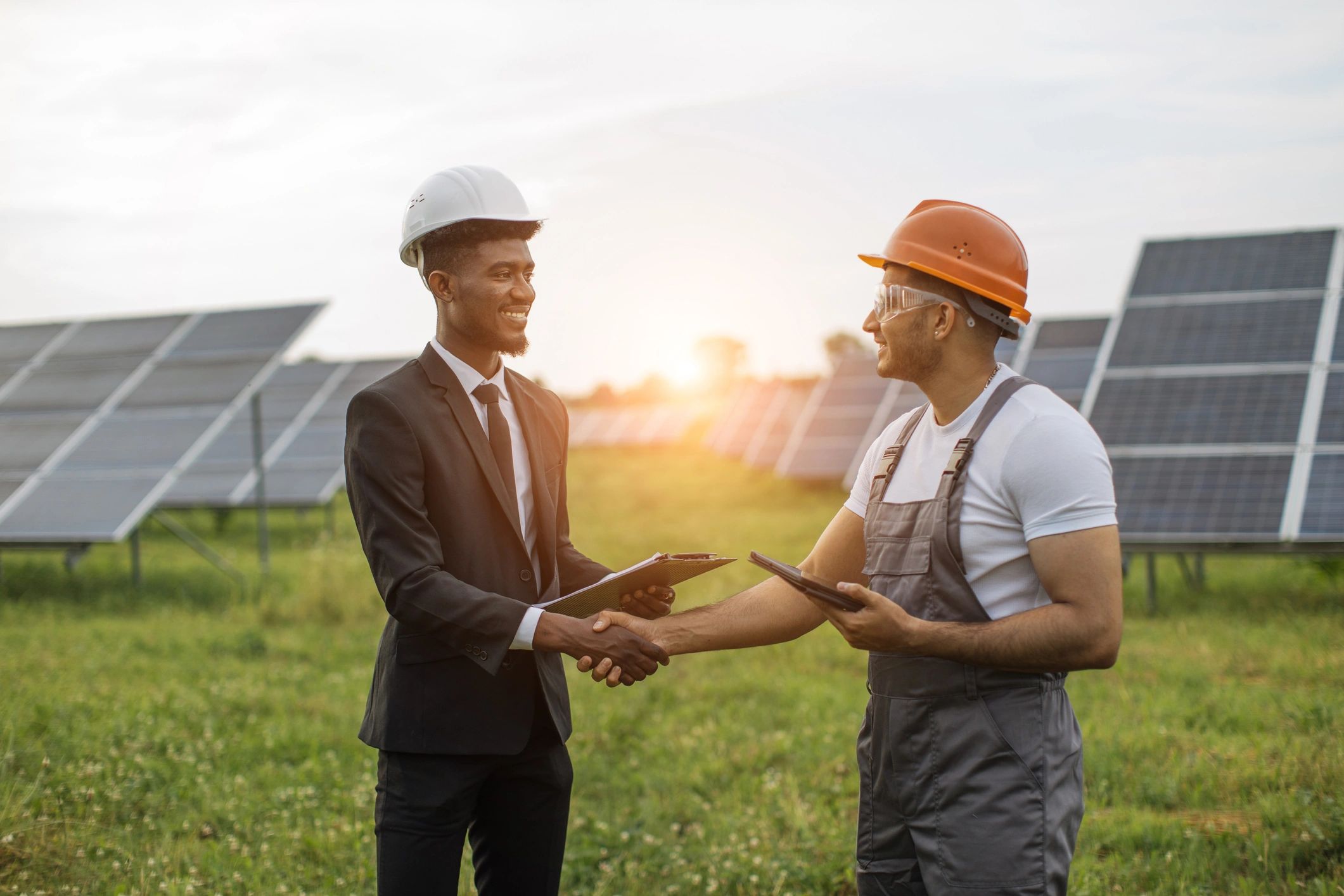 solar installer consulting client