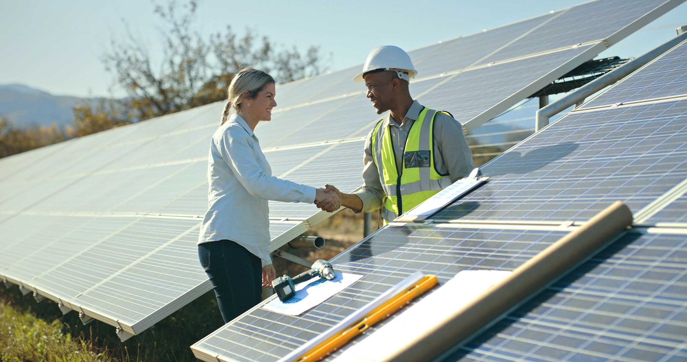 solar installer consulting client